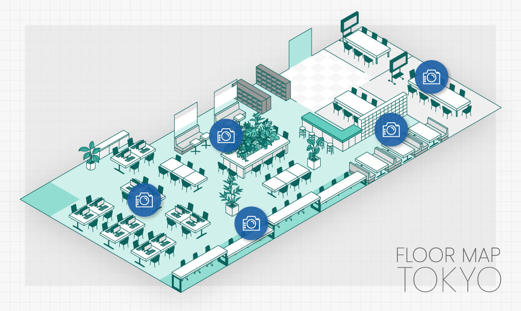 360°ビュー東京オフィス見学