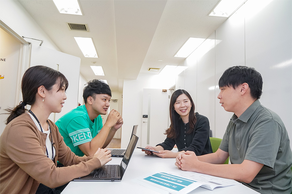 チーム制を導入 メンバー間でフォローしあい、刺激しあえる環境