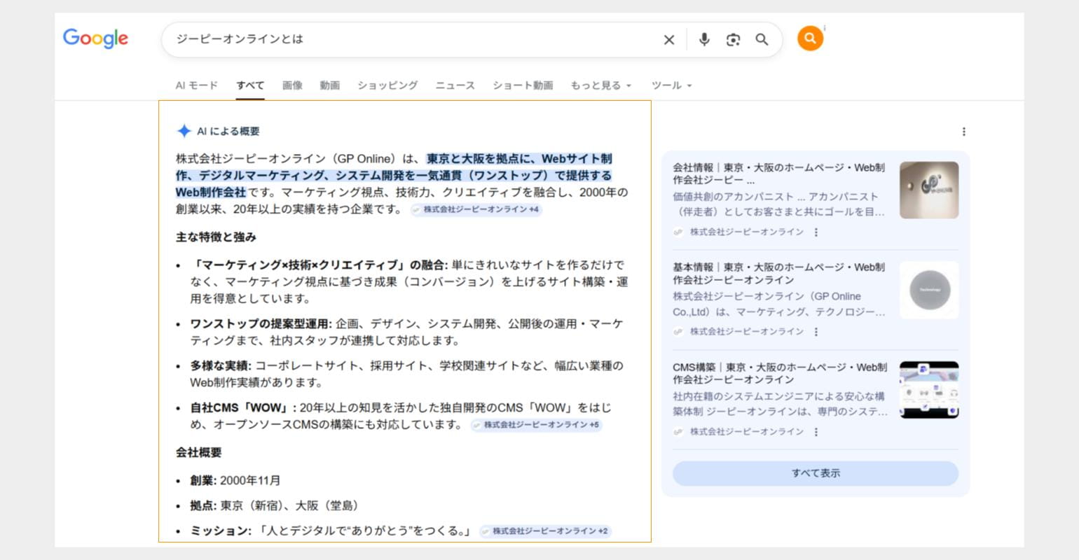 Googleの「AI Overviews」