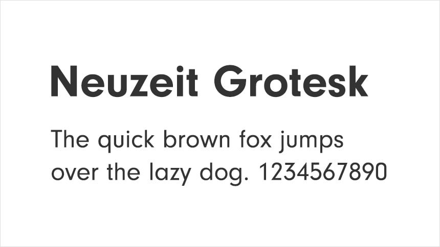 Neuzeit Grotesk