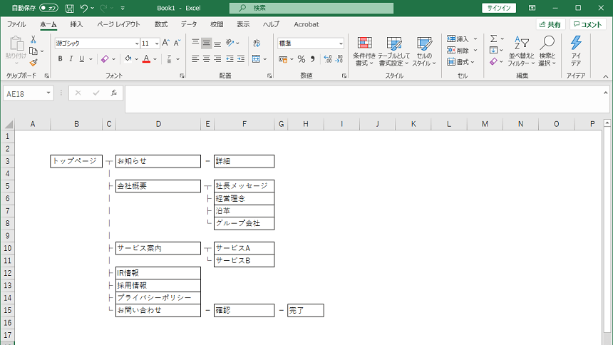 サイトマップとは 作り方からツール紹介までプロが解説します 東京 大阪のホームページ Web制作会社ジーピーオンライン