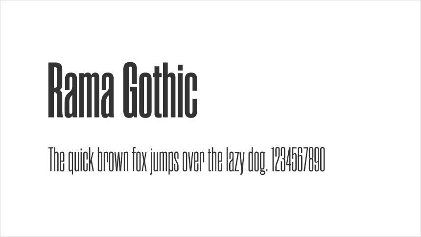 Rama Gothic